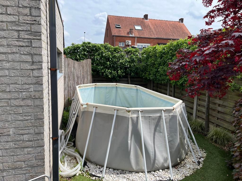 Zwembad pakket (alles getest en volledig werkend, startset), Ophalen, Gebruikt, 300 cm of meer, Ovaal