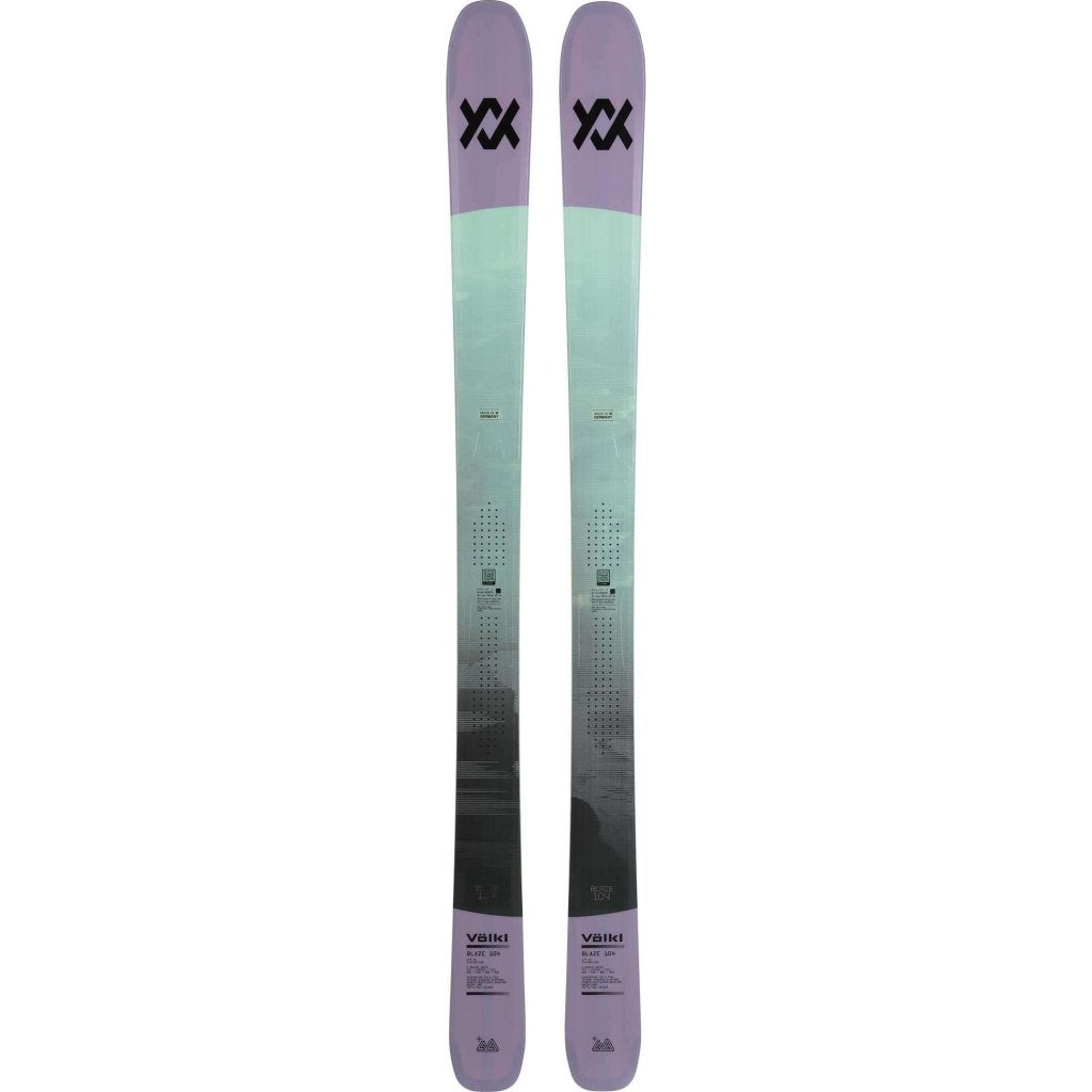 Volkl Blaze 104w Dames Freeride ski's lengte 179cm Nieuw, Info@tck-sports.com, Enlèvement ou Envoi, Skis, TCK