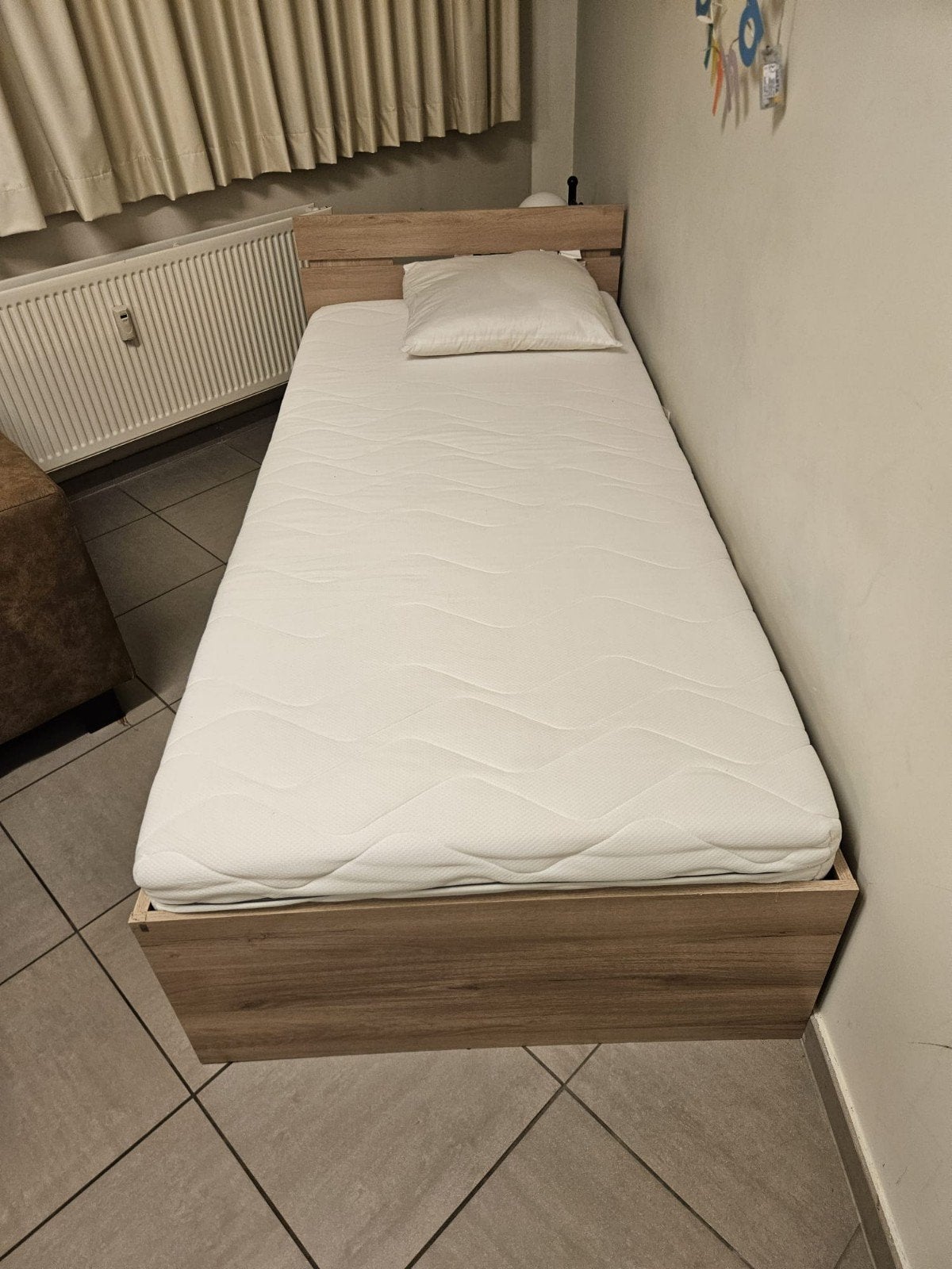 Éénpersoonsbed, Ophalen