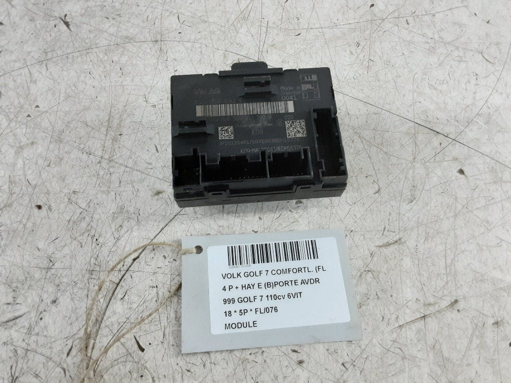 UNITE ELECTRONIQUE Volkswagen Golf VII (AUA) (5Q0959592E), Volkswagen, Mevr. I. Hauben, Utilisé, Rue de l'Espoir 34 34
4030  GRIVEGNÉE, BE