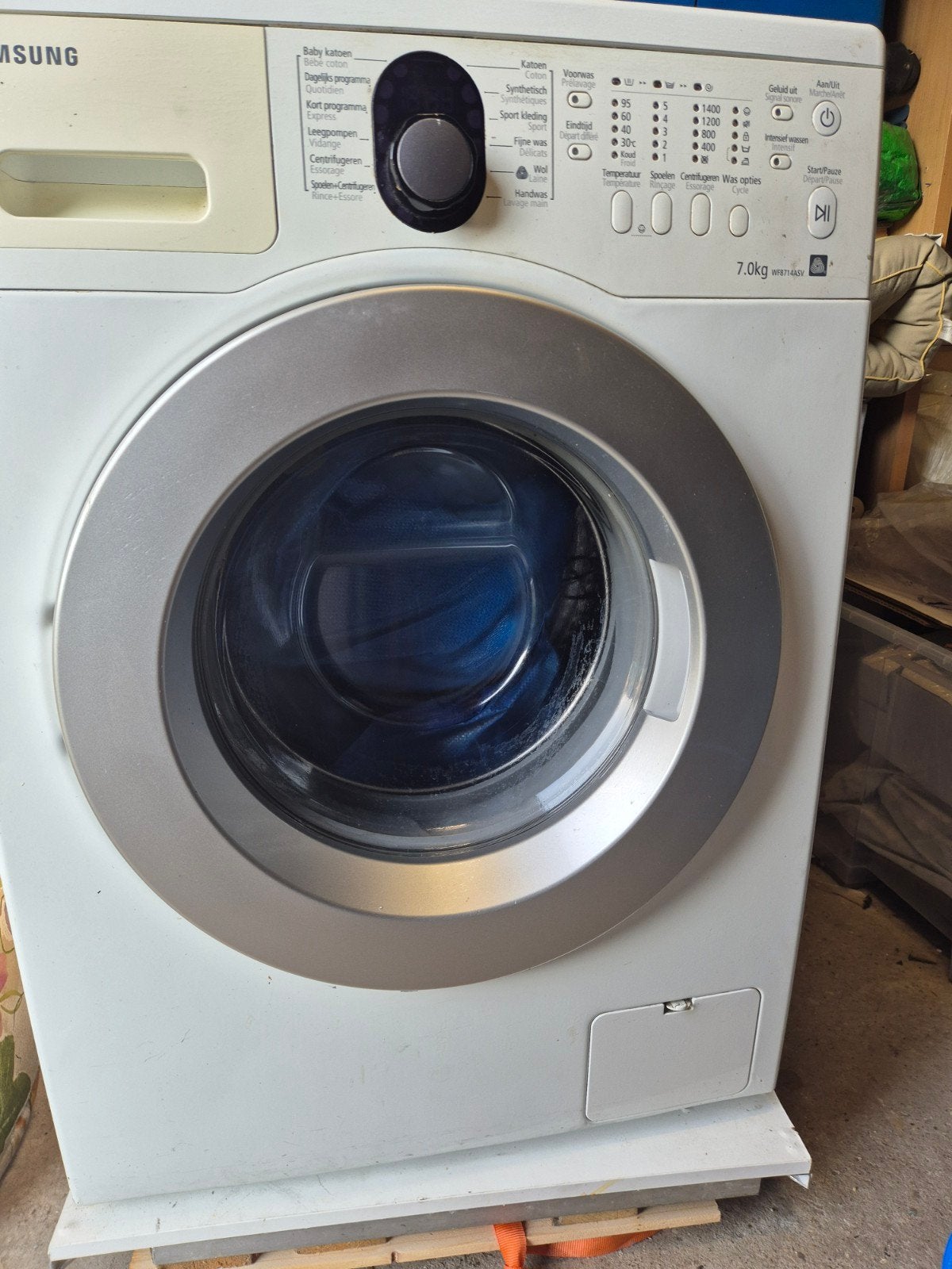 wasmachine Samsung voor onderdel, Enlèvement