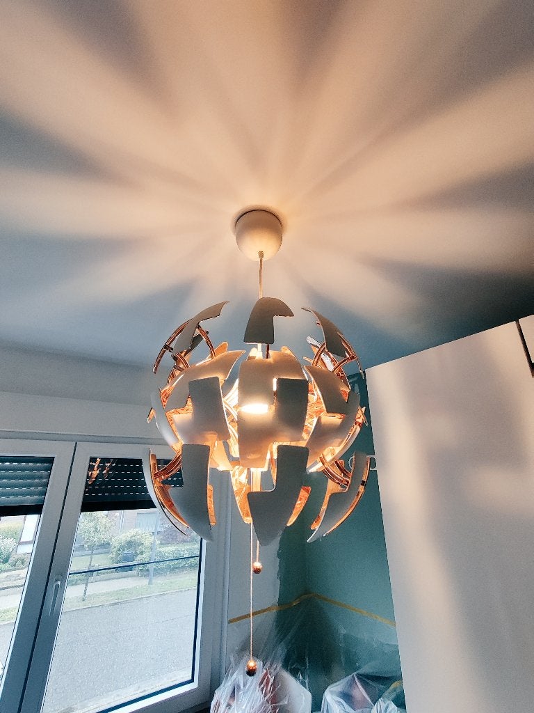 Ikea luster, Enlèvement ou Envoi, Utilisé, Autres matériaux