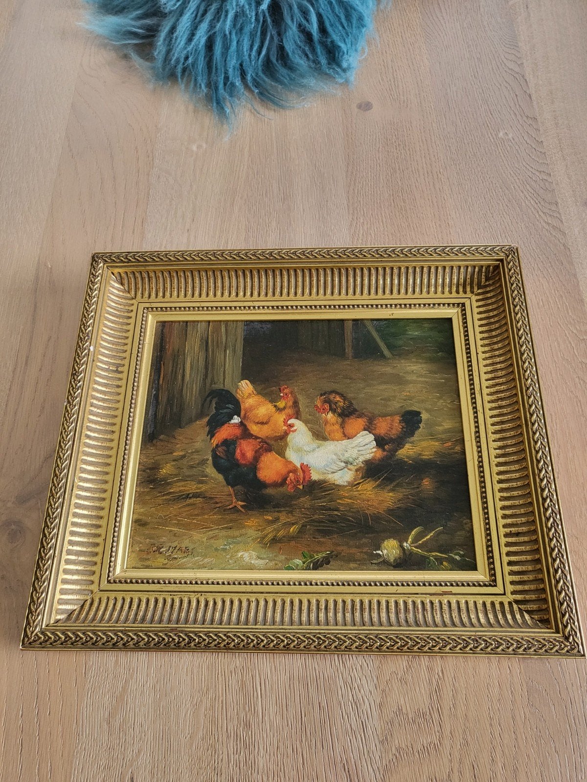 antiek schilderijtje, Enlèvement