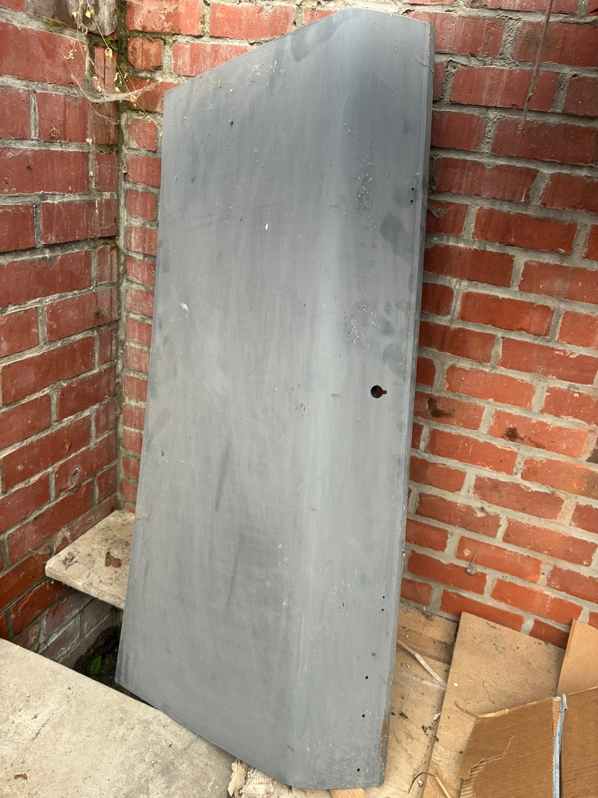 Kofferdeksel in primer escort mk2, Enlèvement