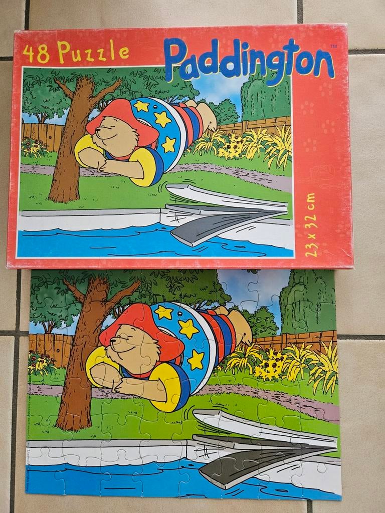 Puzzle Paddington 50 pièces, Enlèvement, 10 à 50 pièces, Utilisé, 4 à 6 ans
