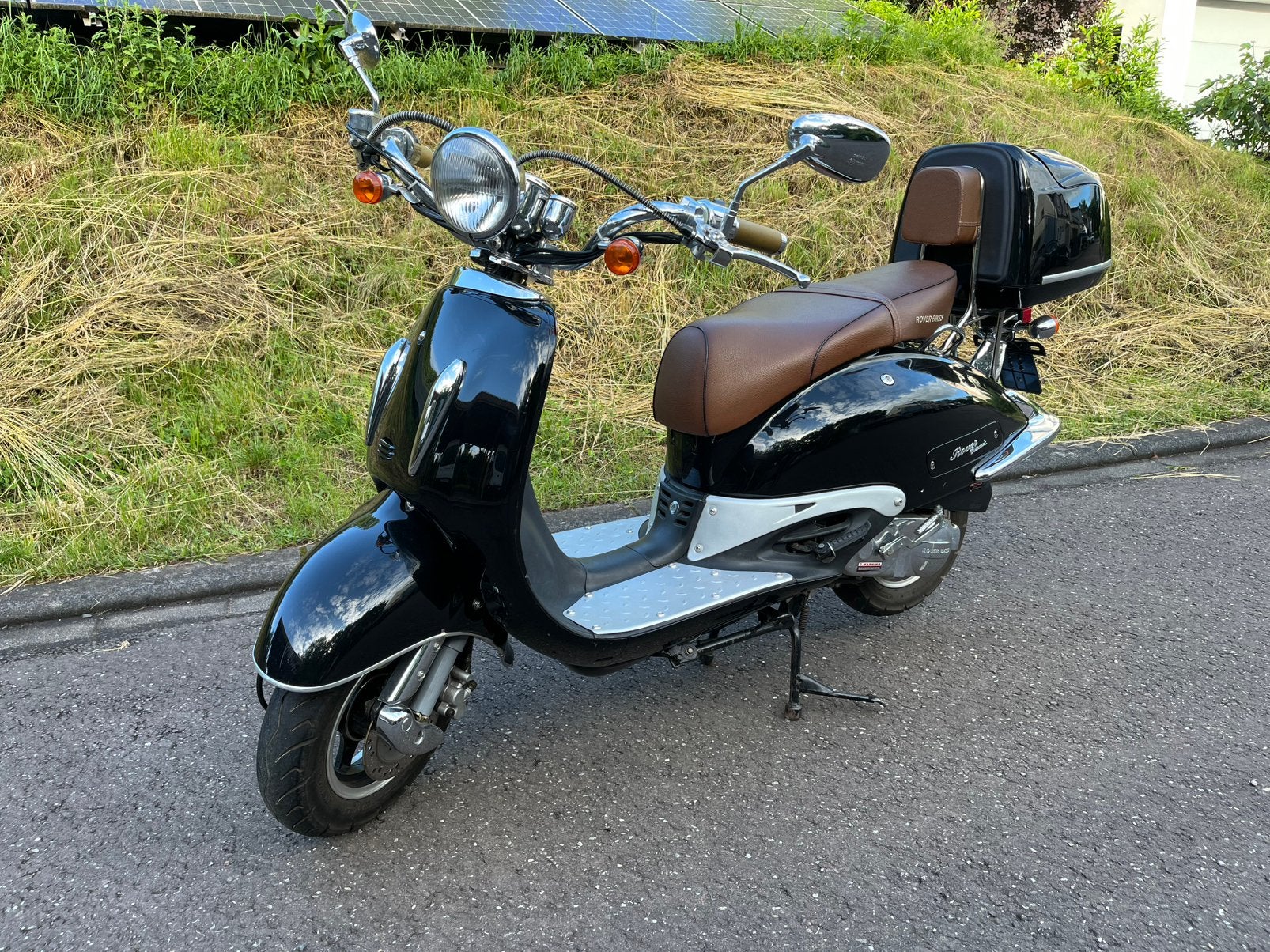 Moto scooter 50cc a vendre look vespa retro, Vélos & Vélomoteurs, Enlèvement, Comme neuf, Vespa