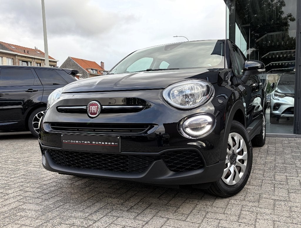 Fiat 500X 1.6i E-torq - CARPLAY, Autos, Fiat, Achat, Entreprise, 500X, Noir