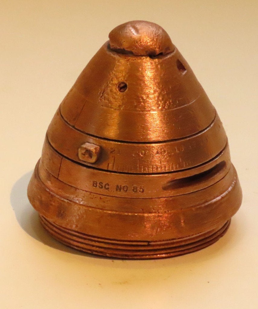 WW1 Brits nr 85 fuse, Verzamelen, Ophalen of Verzenden, Landmacht, Hulzen of Bodemvondsten