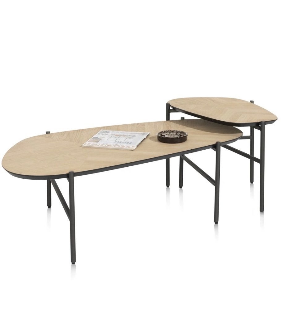 Salontafel Henders & Hazel, Ophalen, Eikenhout, 100 tot 150 cm, Nieuw