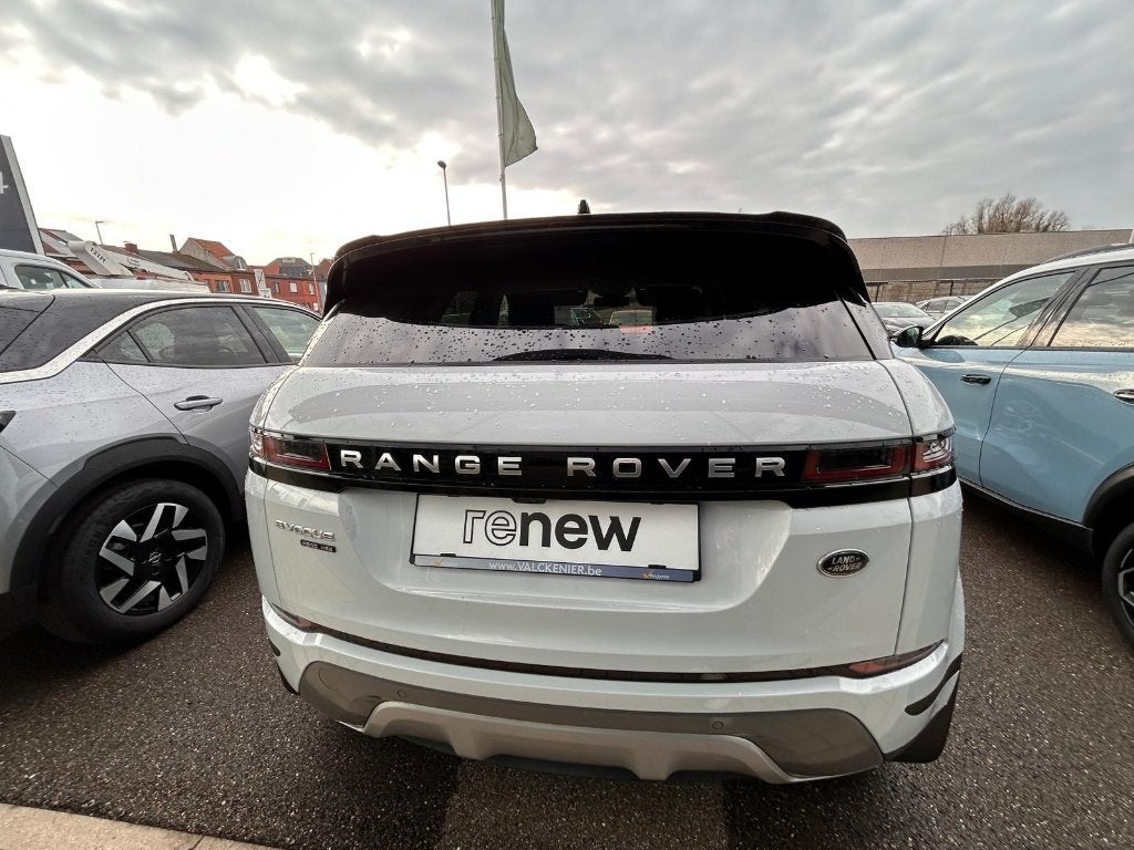 Mooie Rang Rover Evoque P200 EVC  33D. Km  WIT, Auto's, Automaat, Euro 6, Wit, Leder