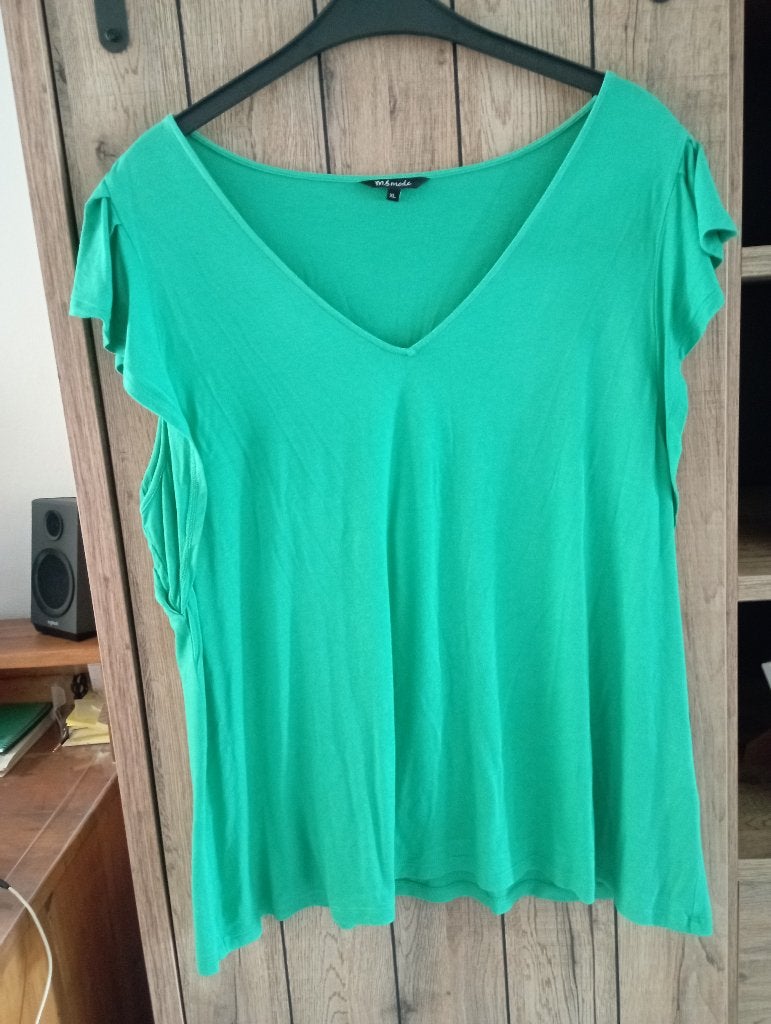 groene top MS MODE mt XL NIEUW, Kleding | Dames, Grote Maten, Nieuw, MS Mode, Groen, Shirt of Top