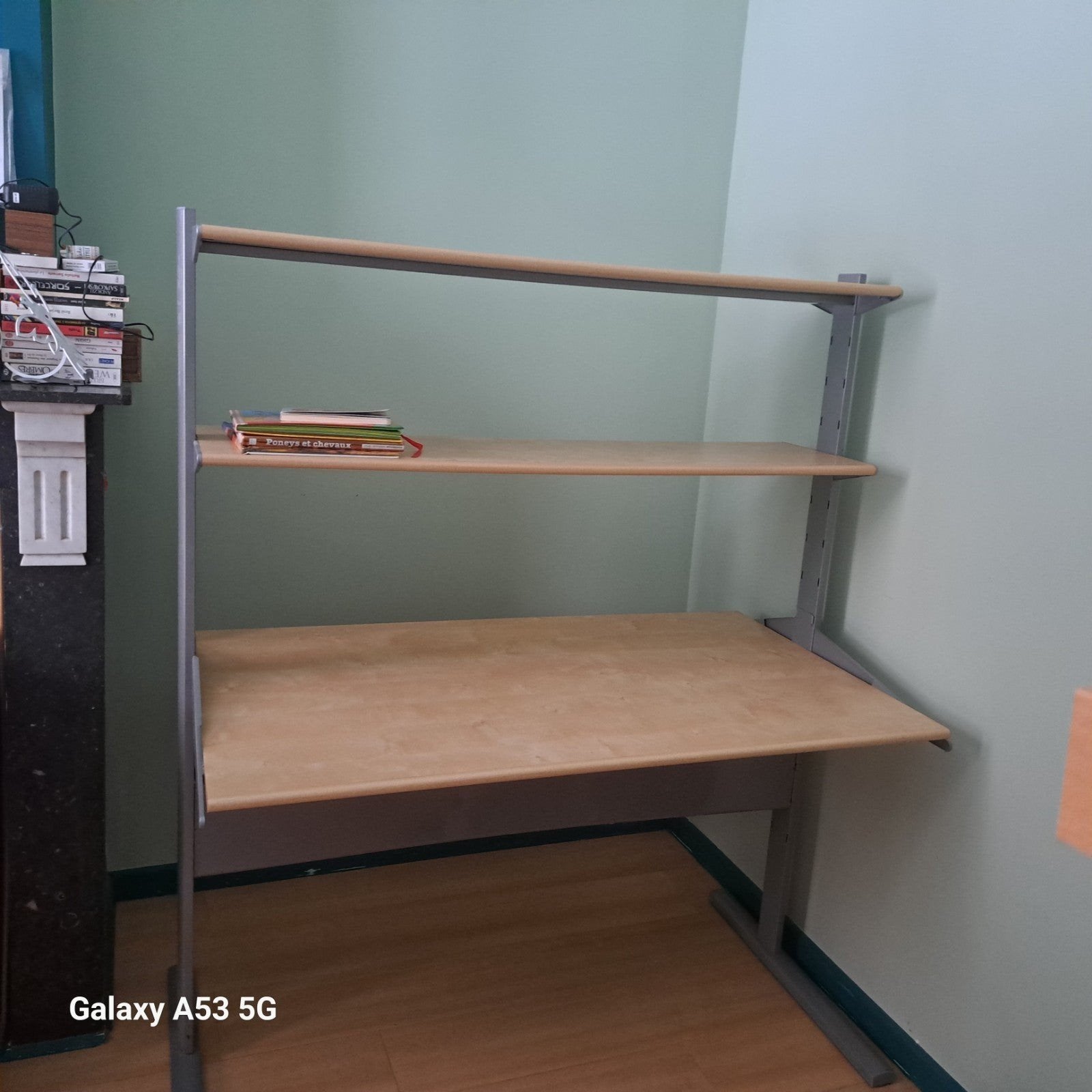 Bureau ikea avec étagères, Maison & Meubles, Enlèvement, IKEA