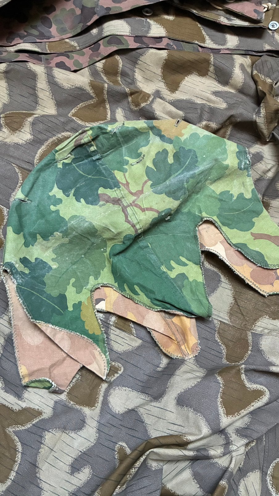 couvre casque M1 Mitchell Camo Vietnam 1964/1965, Ophalen of Verzenden, Landmacht, Helm of Baret