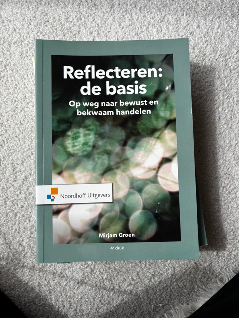 Handboek reflecteren de basis, Enlèvement, Comme neuf