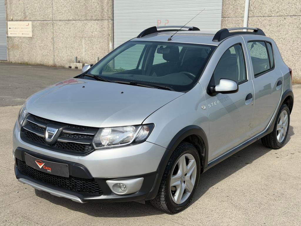 Dacia sandero stepway benzine navi airco + keuring en gar., Auto's, Dacia, Bluetooth, Bedrijf, Handgeschakeld, Sandero Stepway