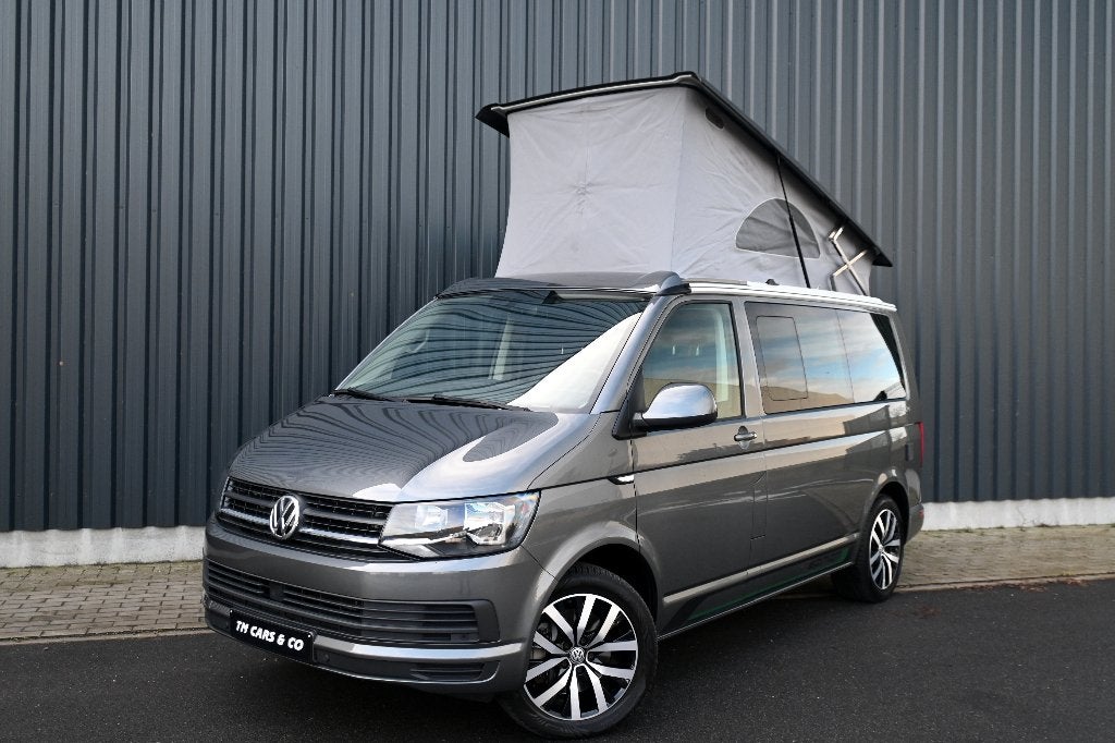 Vw T6 California Beach 205Pk-DSG-7zit-4slaap-webasto, ACC,Tr, Jusqu'à 4, Siège standard, Volkswagen, Diesel