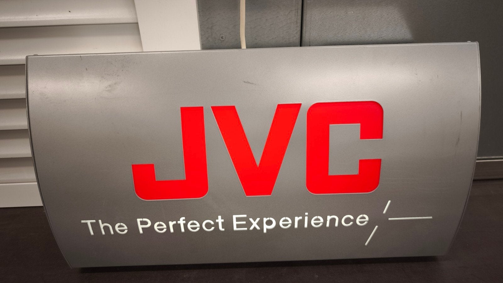 JVC The Perfect Experience Sign Reclame Bord Verlicht

Exper, Ophalen of Verzenden