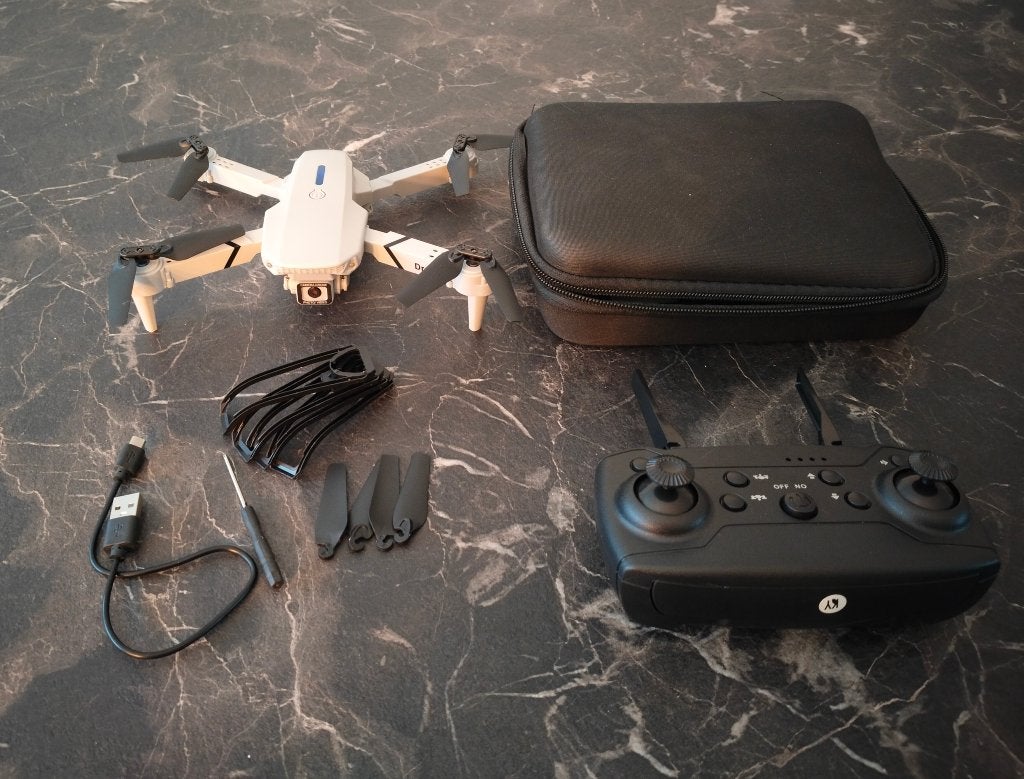Kleine drone met camera, Audio, Tv en Foto, Drones, Ophalen, Zo goed als nieuw, Minder dan 250 gram, Cameradrone
