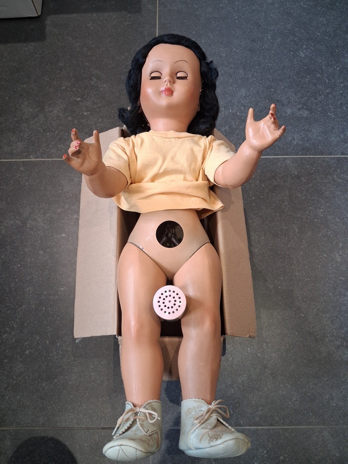 oude pop, Ophalen