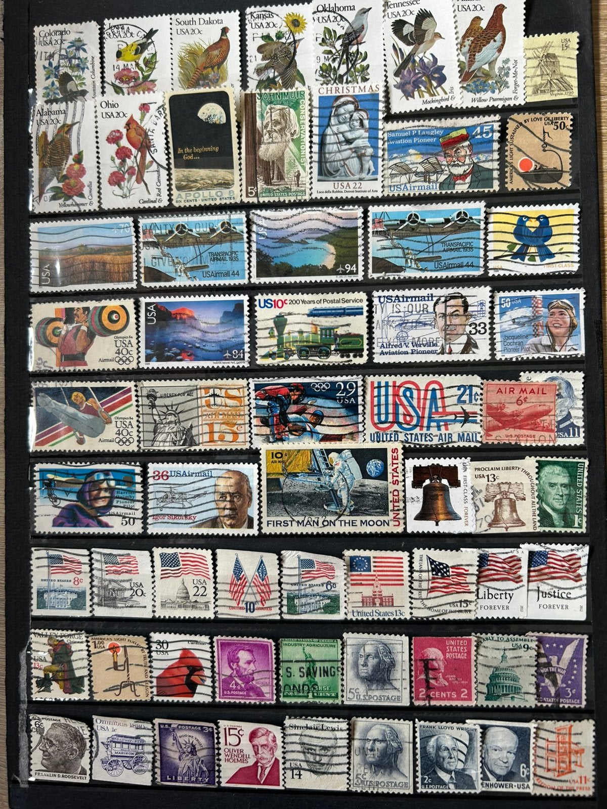 USA - opruiming setje 64 stuks, Postzegels en Munten, Postzegels | Europa | Italië, Ophalen of Verzenden, Gestempeld