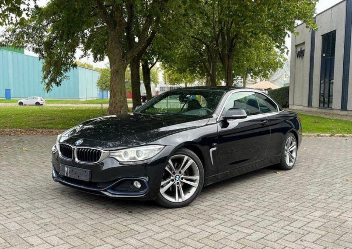 BMW 420d - CABRIO BJ:2015 - EURO6 - 187.000km - TOPSTAAT, Auto's, Lederen bekleding, Bruin, Bedrijf, Diesel