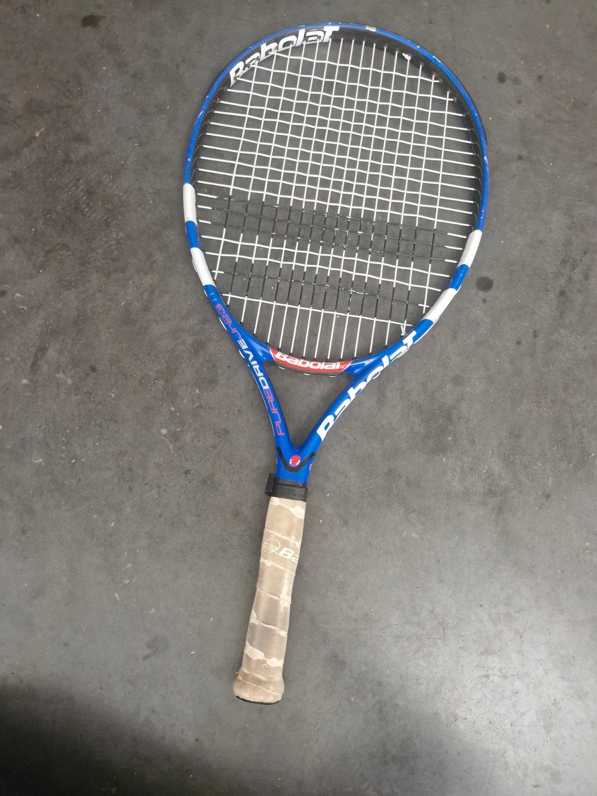 babolat pure drive jr23 tennisracket, Ophalen of Verzenden, Gebruikt, Racket, Babolat