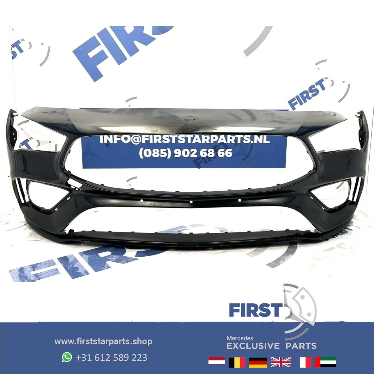 W118 AMG VOORBUMPER CLA BUMPER C118 ZWART WIT GRIJS BLAUW RO