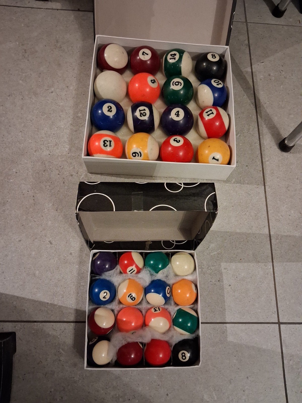 Boules de billard vintage, Enlèvement ou Envoi