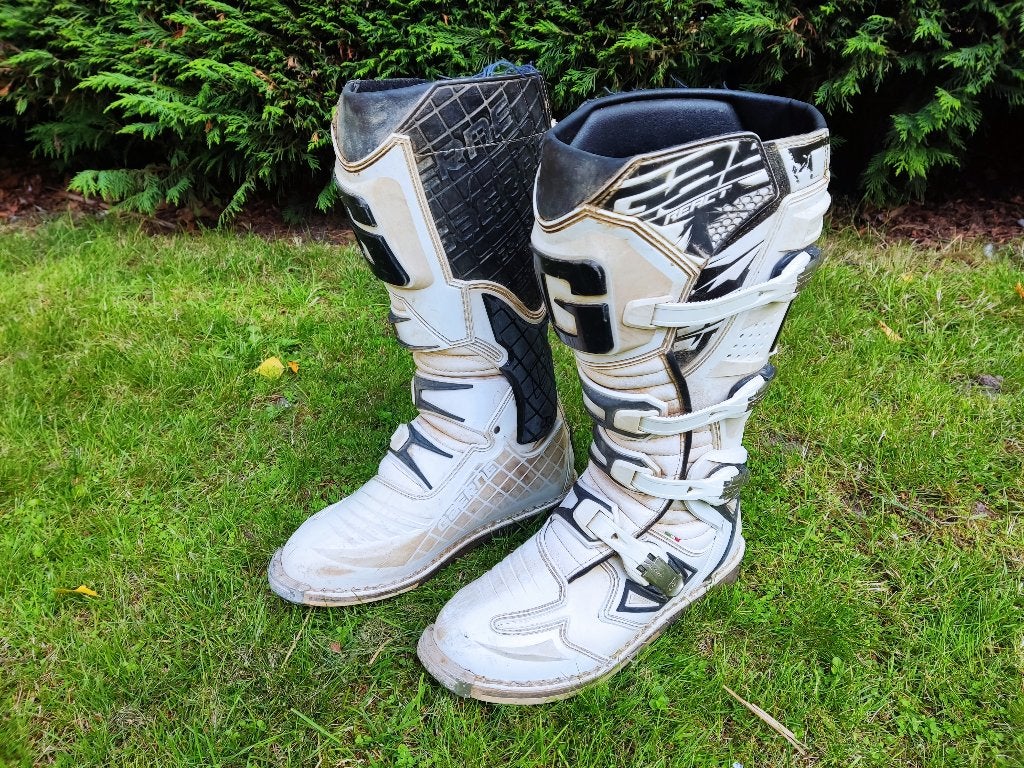 Bottes de motocross Gearne G-React taille 44, Motos, Enlèvement, Seconde main, Bottes
