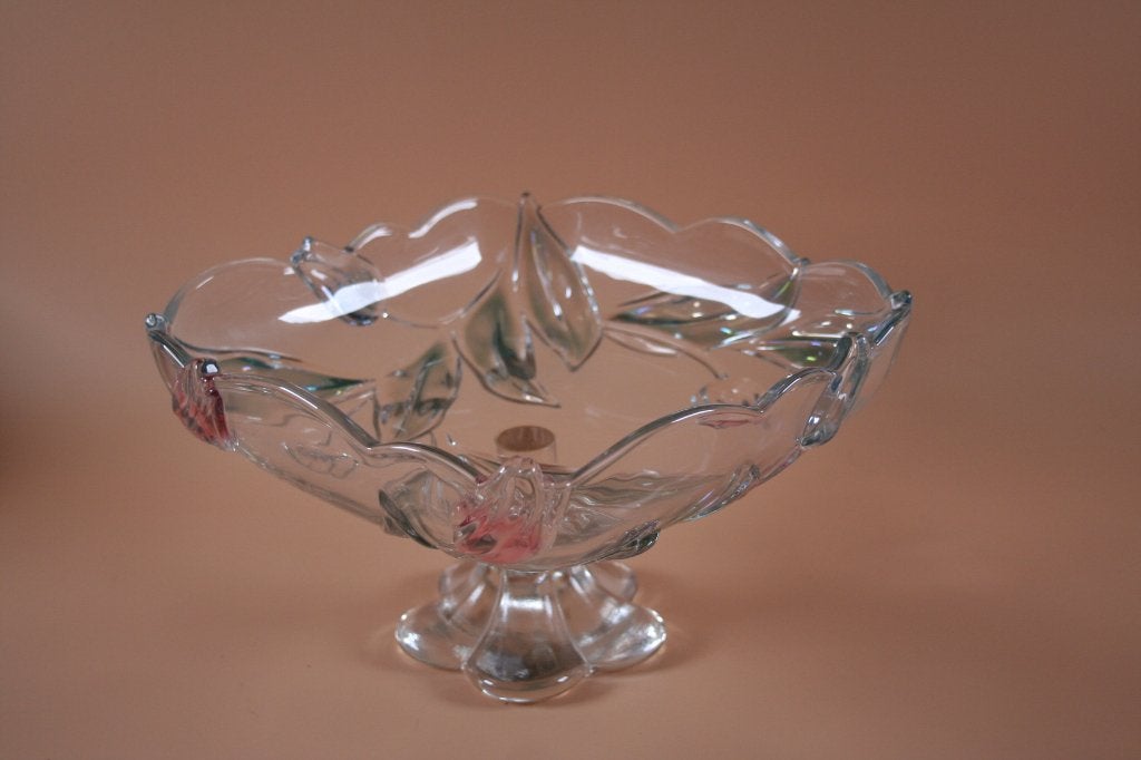vintage glazen kom voor huisdecor, Ophalen
