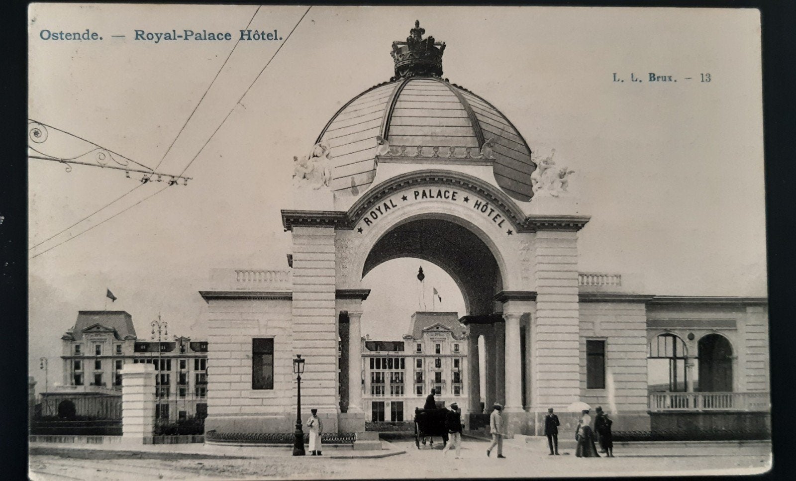 OSTENDE OOSTENDE ROYAL PALACE HOTEL, Verzamelen, Foto's en Prenten, Ophalen of Verzenden