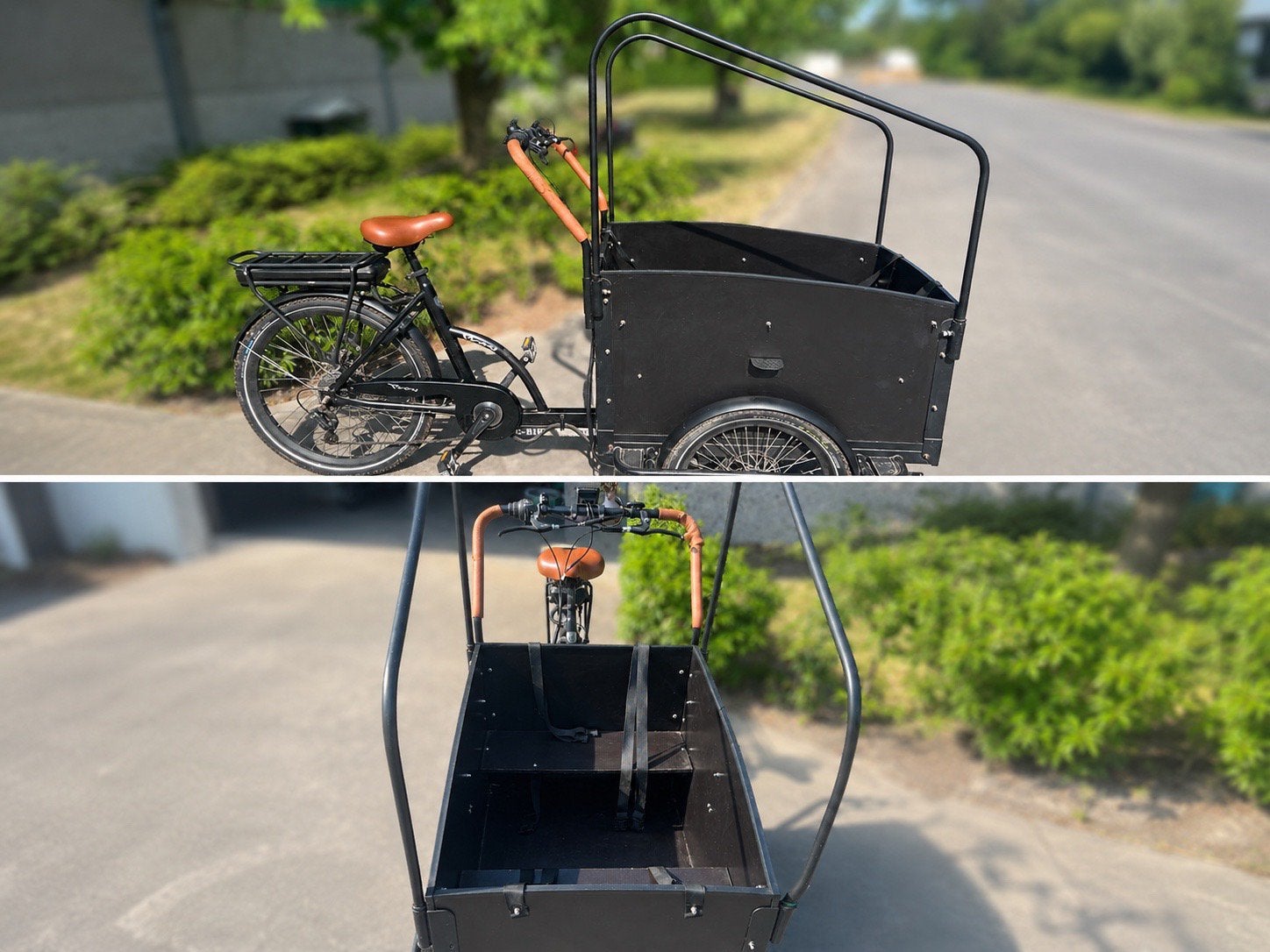 Elektrische bakfiets, Ophalen, Zo goed als nieuw