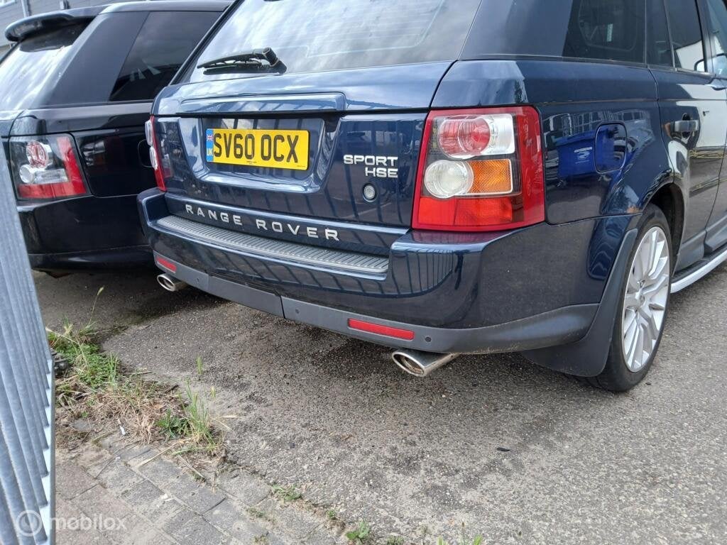 Achterbumper Range Rover L320 2010 Bumper Achter Blauw, Auto-onderdelen, Land Rover, Ophalen of Verzenden, Achter, Bumper