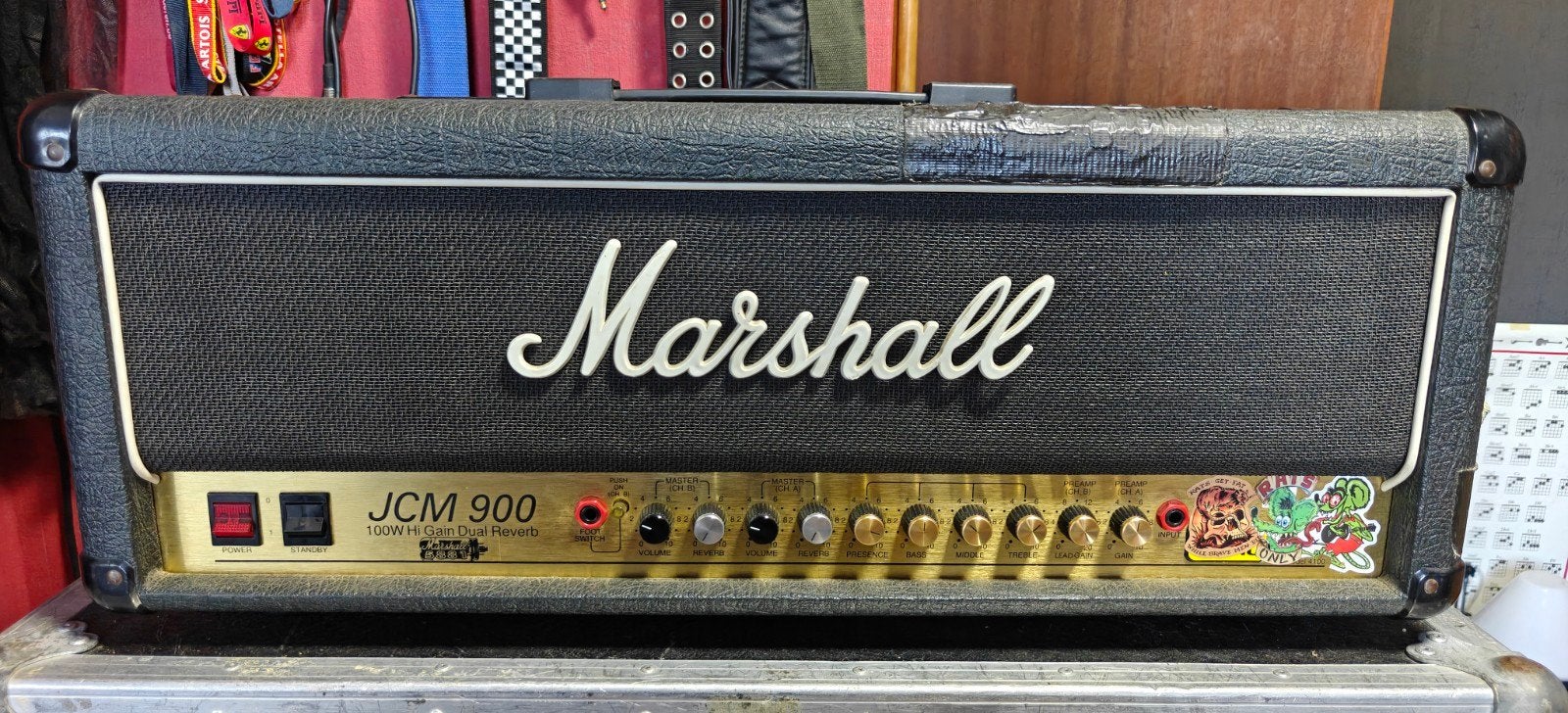 Marshall JCM 900 hgdr (4100), Muziek en Instrumenten, Ophalen, Gebruikt, Gitaar, 100 watt of meer