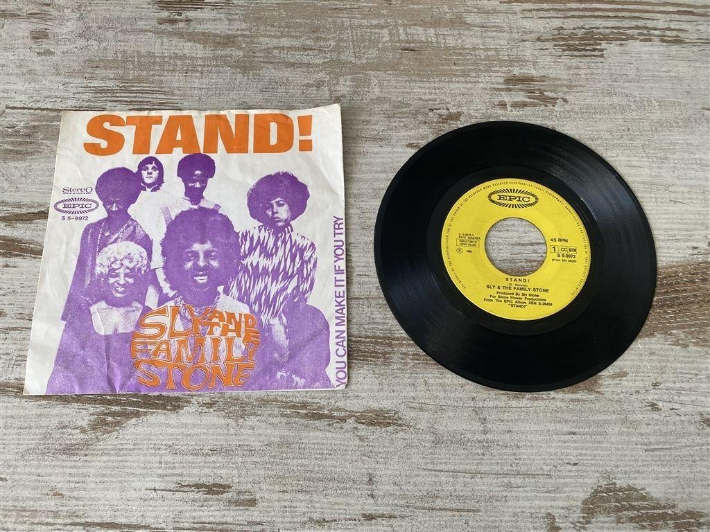 Stand! - sly & the family stone singles [1292], Verzenden, Zo goed als nieuw