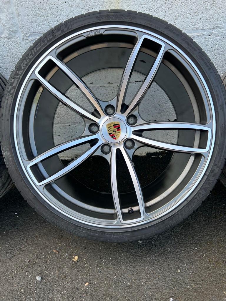 Roues Techart pour Porsche 991.2 Turbo ou équivalent, Auto-onderdelen, Banden en Velgen, Banden en Velgen, Zomerbanden, 21 inch