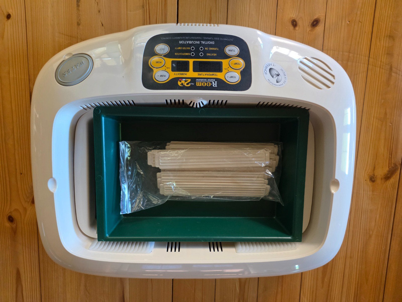 Broedmachine Rcom 20, Dieren en Toebehoren, Pluimvee | Toebehoren, Zo goed als nieuw, Broedmachine, Ophalen