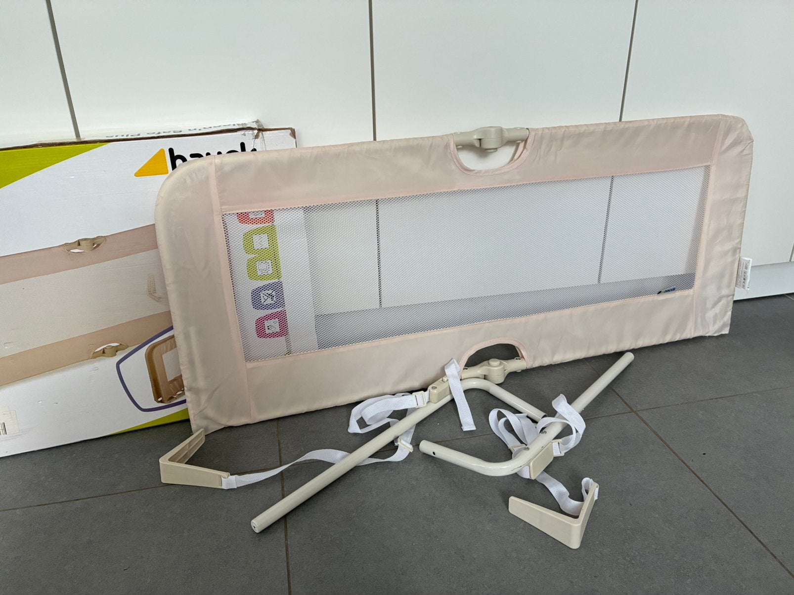 Hauck Sleep’n Safe Plus – Opvouwbare bedrail / bedhekje, Ophalen, Gebruikt