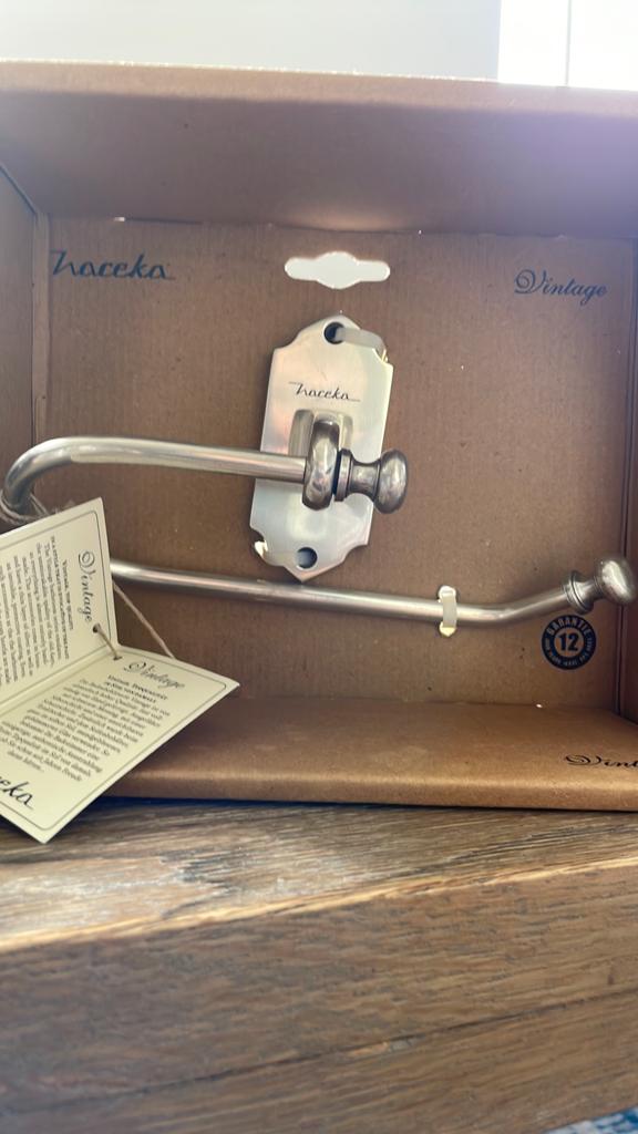 Haceka toiletrolhouder vintage, Ophalen, Nieuw