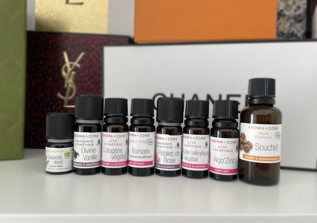 Lot Aroma-Zone NEUF (huiles, actifs, fragrances), Enlèvement ou Envoi, Neuf
