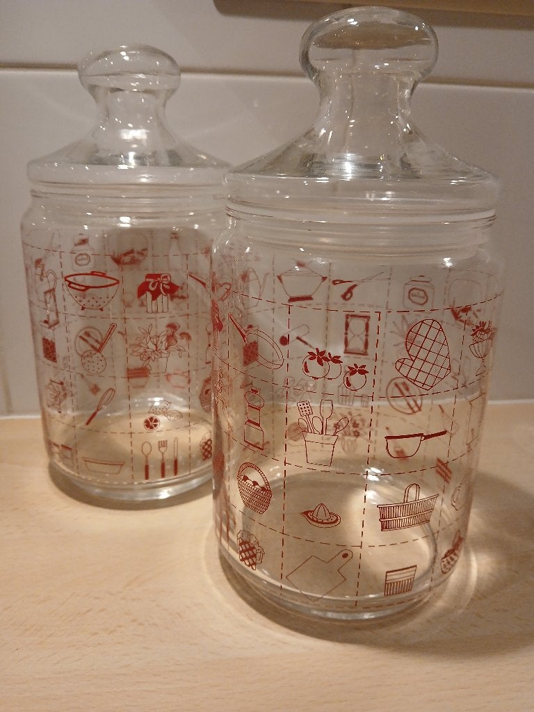 Potten met luchtdichte deksel ~1,2 liter, Ophalen, Overige merken, Kom(men), Overige stijlen