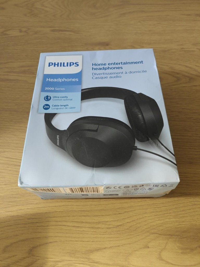 Philips 2000 Series bedrade hoofdtelefoon – 40 mm – 2m kabel, Philips, Nieuw, Ophalen of Verzenden, Over-ear