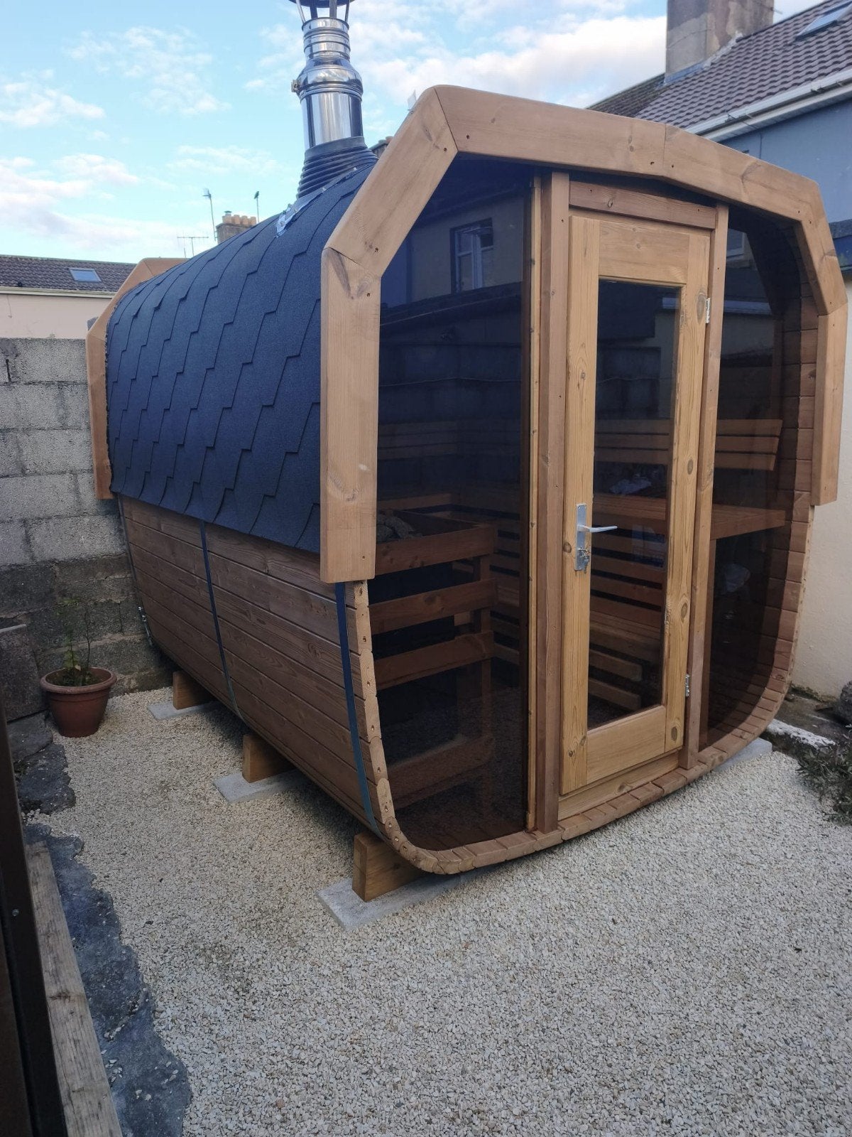 Livraison et installation gratuites du sauna 3M Cube - 10 %, Enlèvement ou Envoi