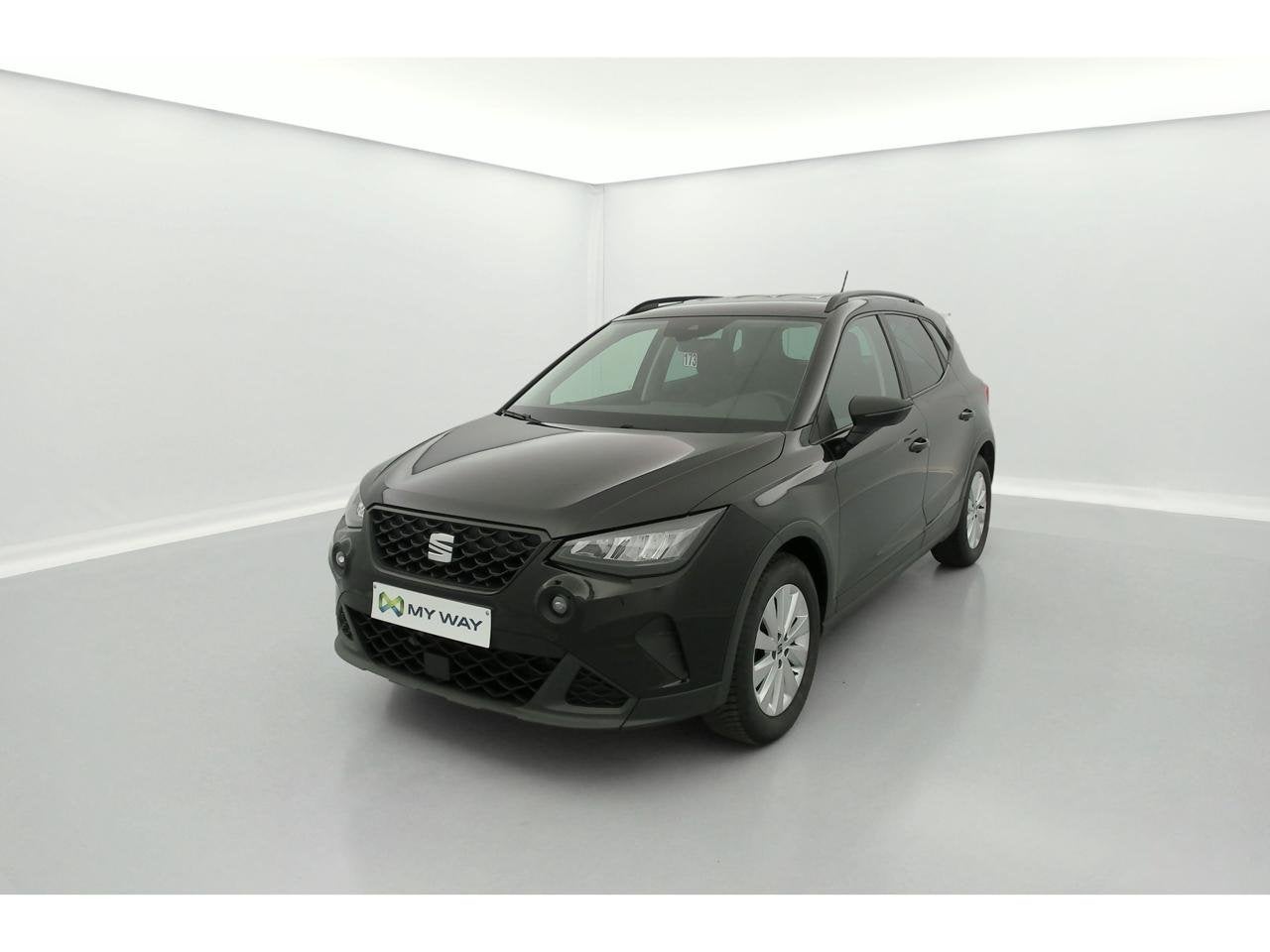 Seat Arona Move! Navi 1.0 TSI 95ch (70kW) 5v, Auto's, Arona, Zwart, Handgeschakeld, SUV of Terreinwagen