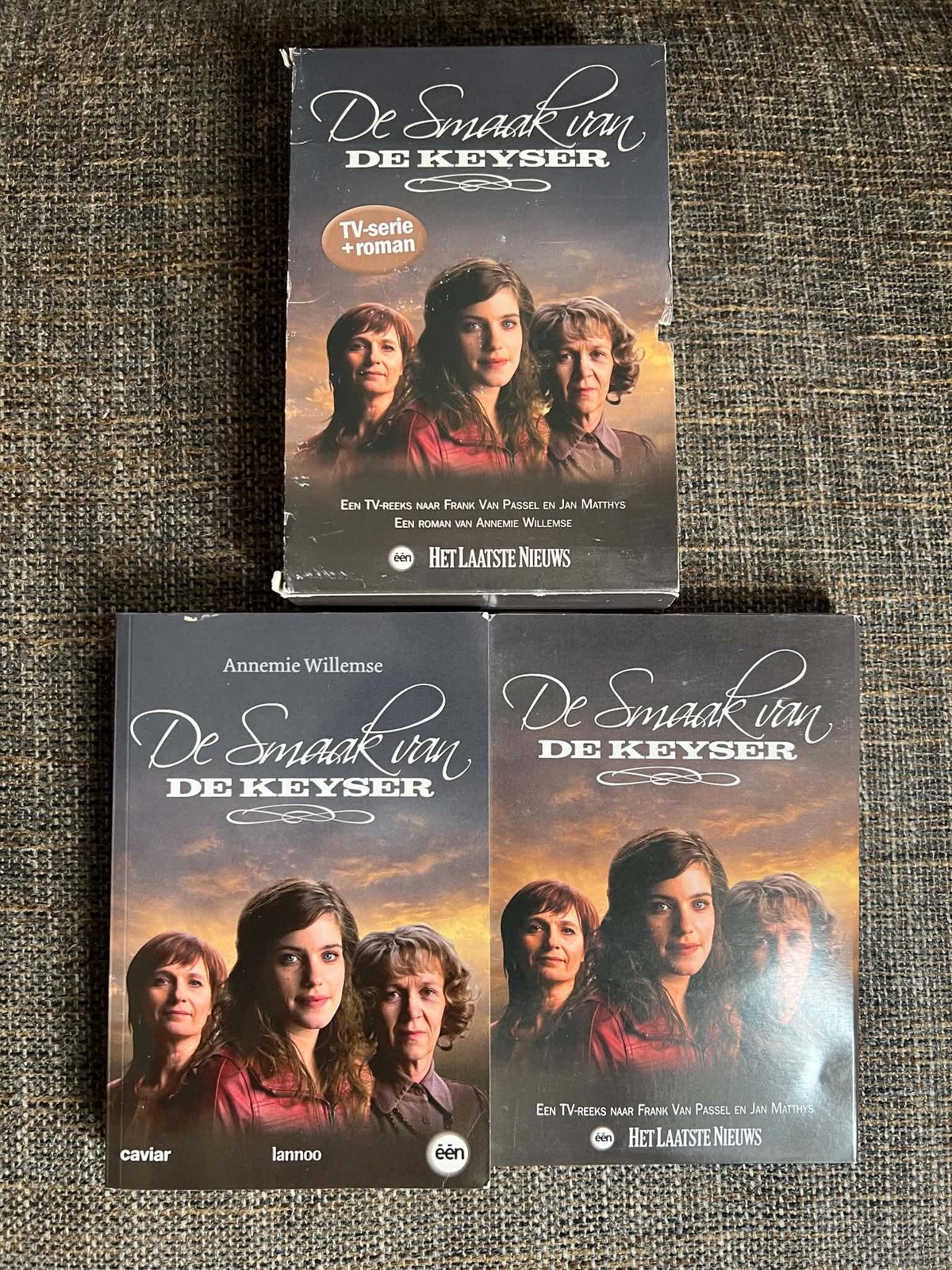 De Smaak van de Keyser dvd + boek, Ophalen of Verzenden, Zo goed als nieuw