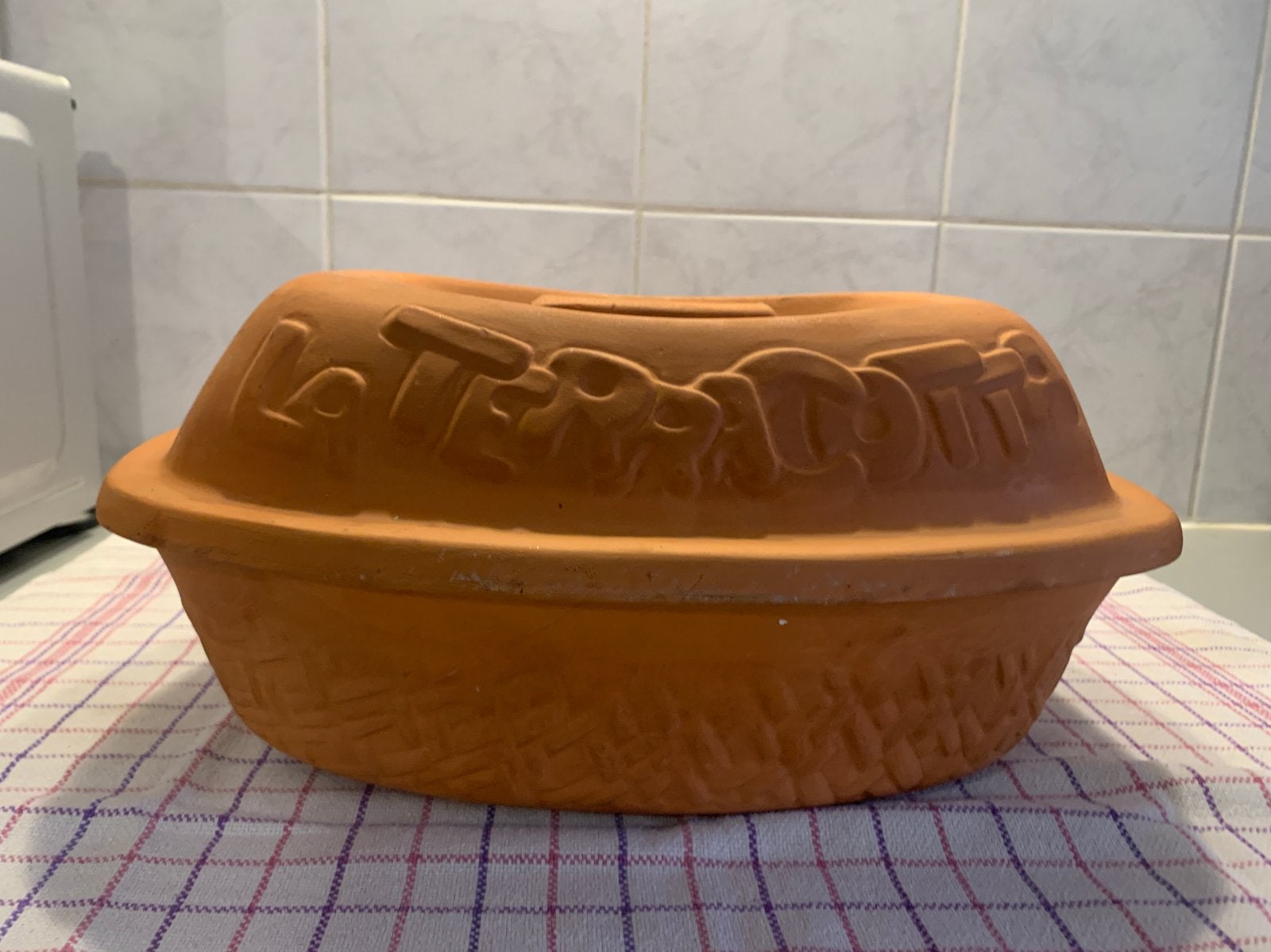 Terracotta schaal, Ophalen, Zo goed als nieuw, Schaal