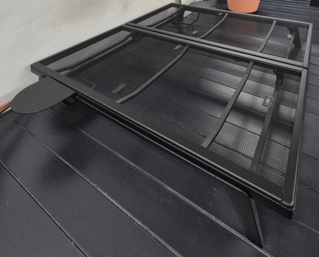 Mat zwart metalen Auping bed in nieuwstaat!, Enlèvement
