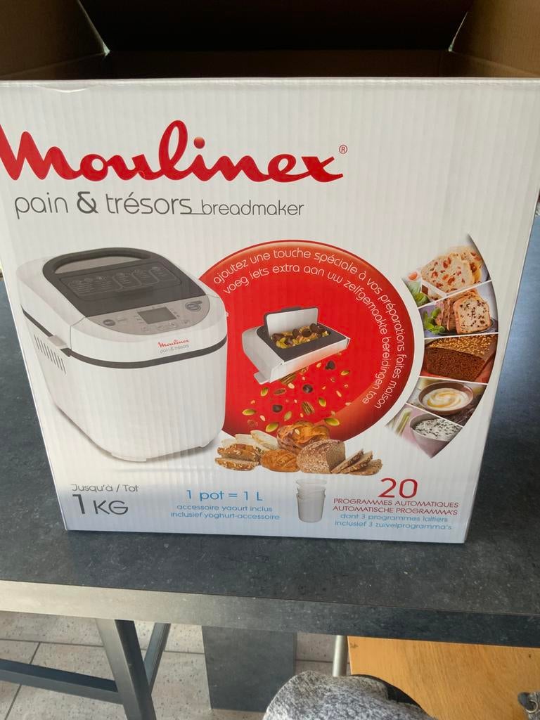 Machine a pain, Met timer, Nieuw, Ophalen of Verzenden, 1200 tot 1600 gram deeg