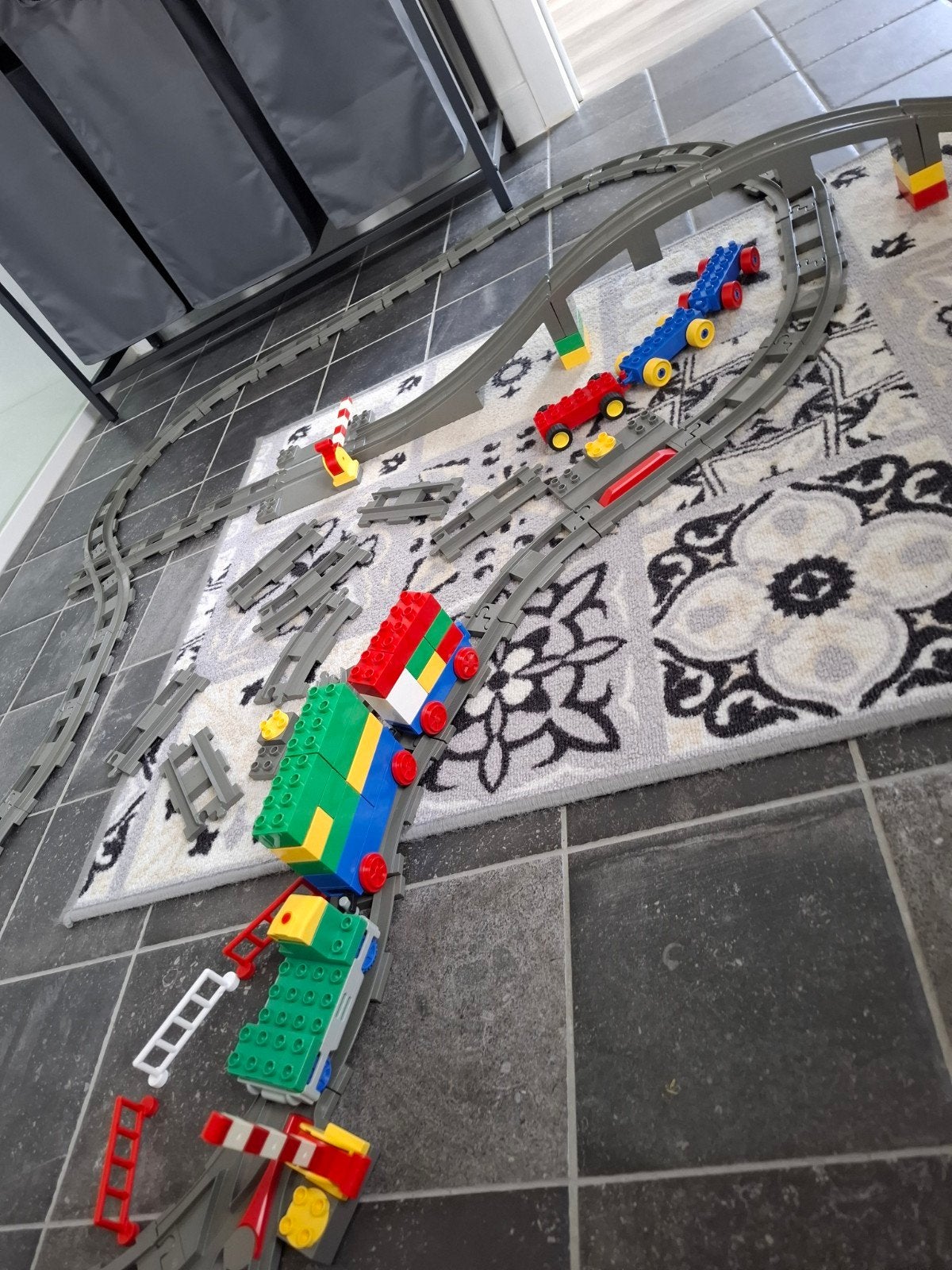 Duplo trein met blokken, Ophalen, Duplo