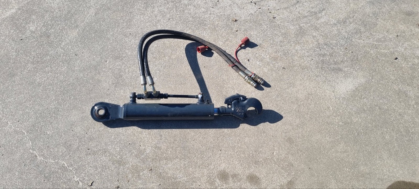 Hydraulische topstang Walterscheid cat.2, Ophalen, Grondbewerking